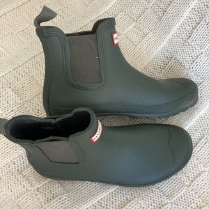 Hunter ankle rain boots